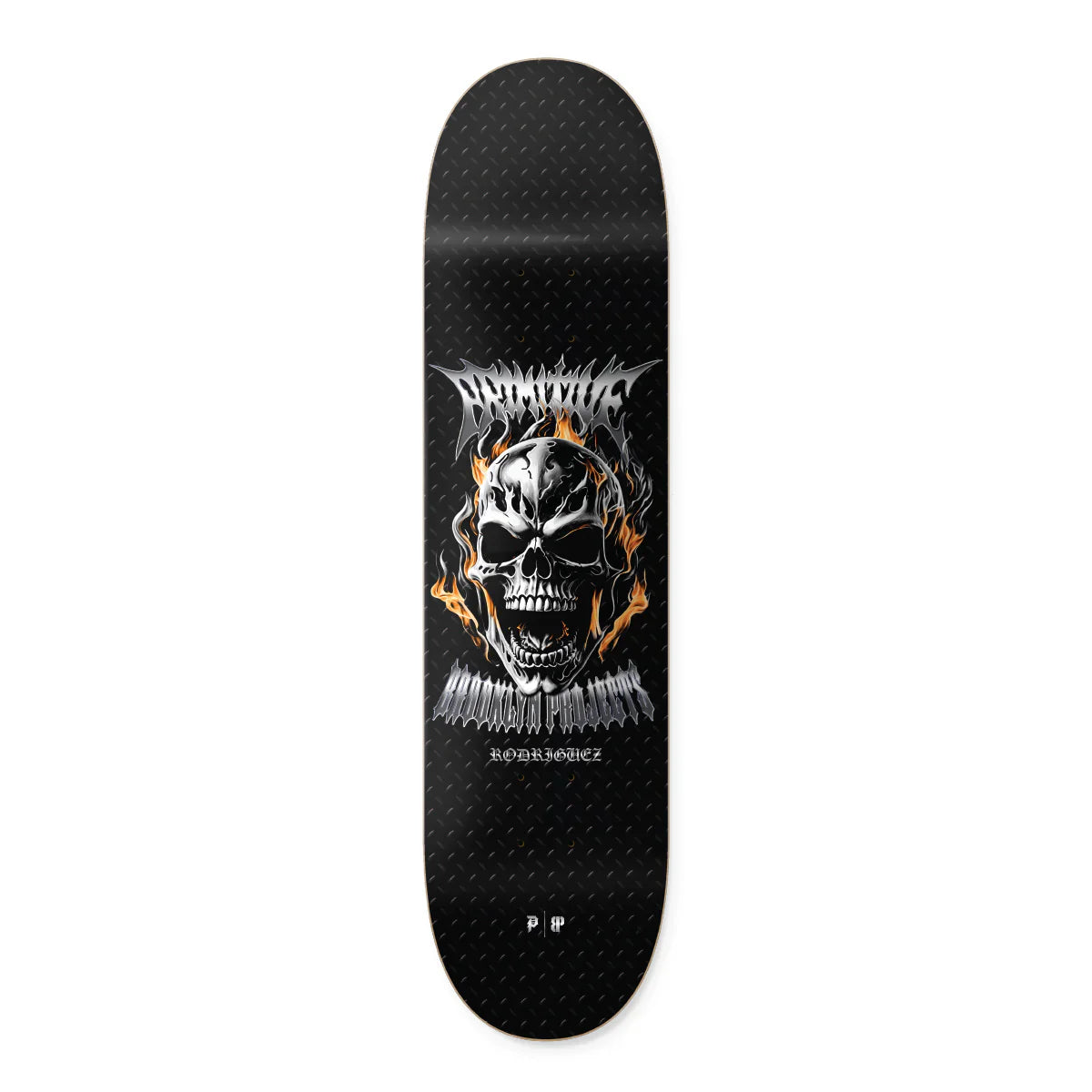 Primitive Blaze Rodriguez Skateboard Deck - 8.25″ Black - Bow Shock Marketplace
