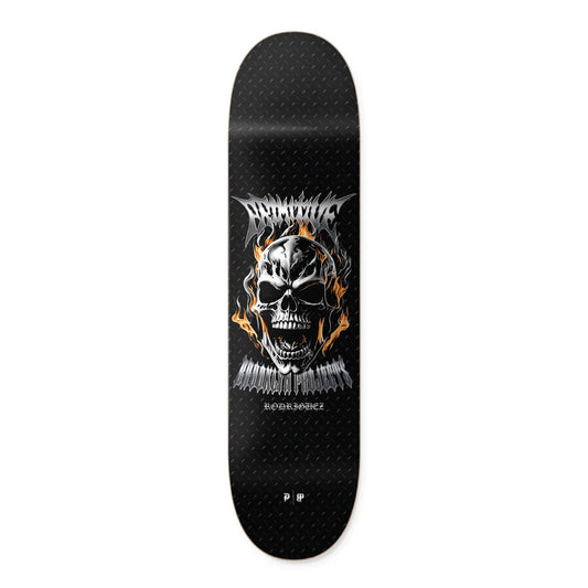 Primitive Blaze Rodriguez Skateboard Deck - 8.25″ Black - Bow Shock Marketplace