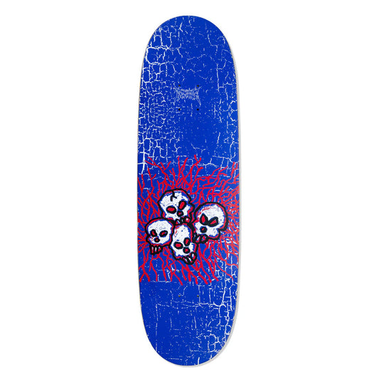 Primitive Franky Villani Brainwash 9.125" Egg Shaped Skateboard Deck