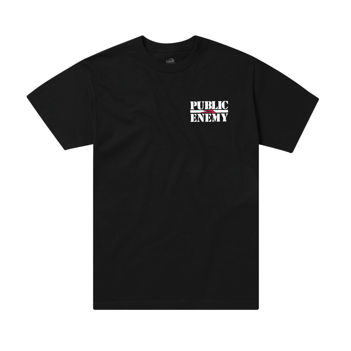 Lakai Public Enemy Sniper Logo SS Tee - Black - Bow Shock Marketplace