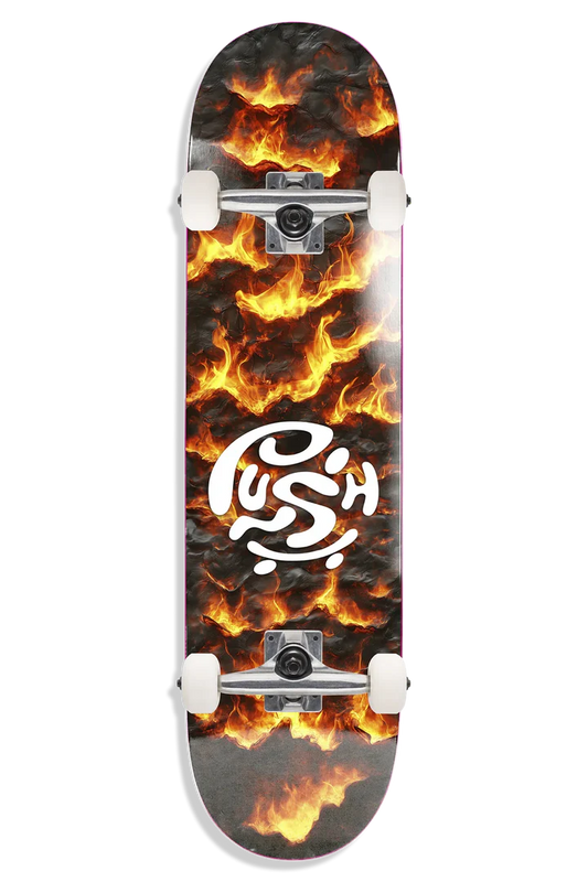 Push Lava First Push Yellow 8.0" Complete Skateboard