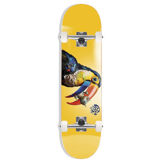 Push Toucan 7.25" FP First Push Soft Top Complete Skateboard