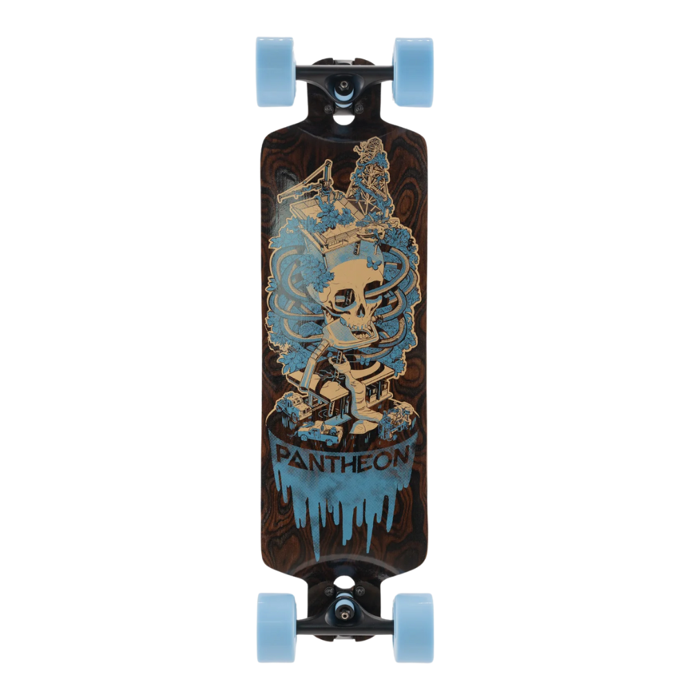 Pantheon Pranayama Gas Guzzler Longboard Complete - 31.5" - Bow Shock Marketplace
