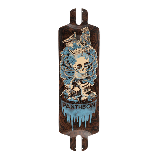 Pantheon Pranayama Gas Guzzler Longboard Deck - 31.5" - Bow Shock Marketplace