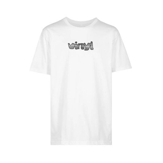 Vinyl Spiral Logo White S/s Shirt
