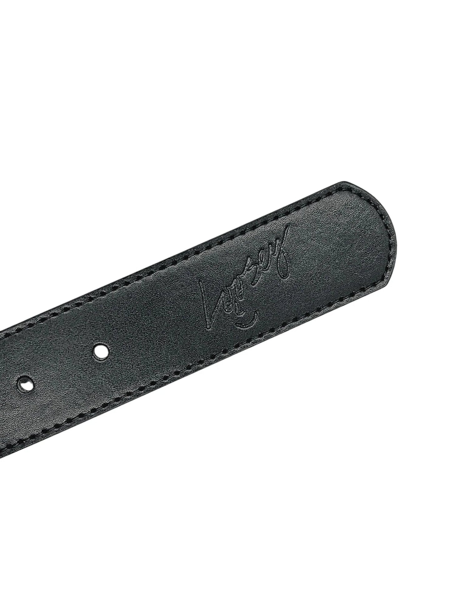 Loosey Blue Checkered Stud Finder Belt