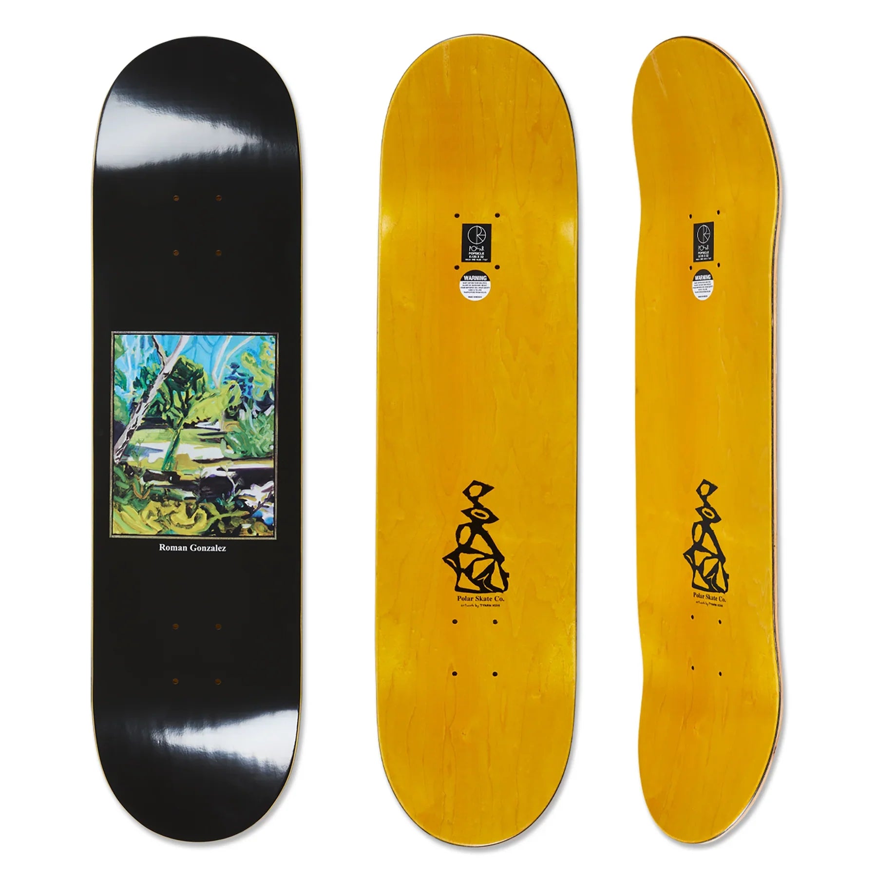 Polar Roman Gonzalez San Gabriels Deck - 8.5" - Bow Shock Marketplace