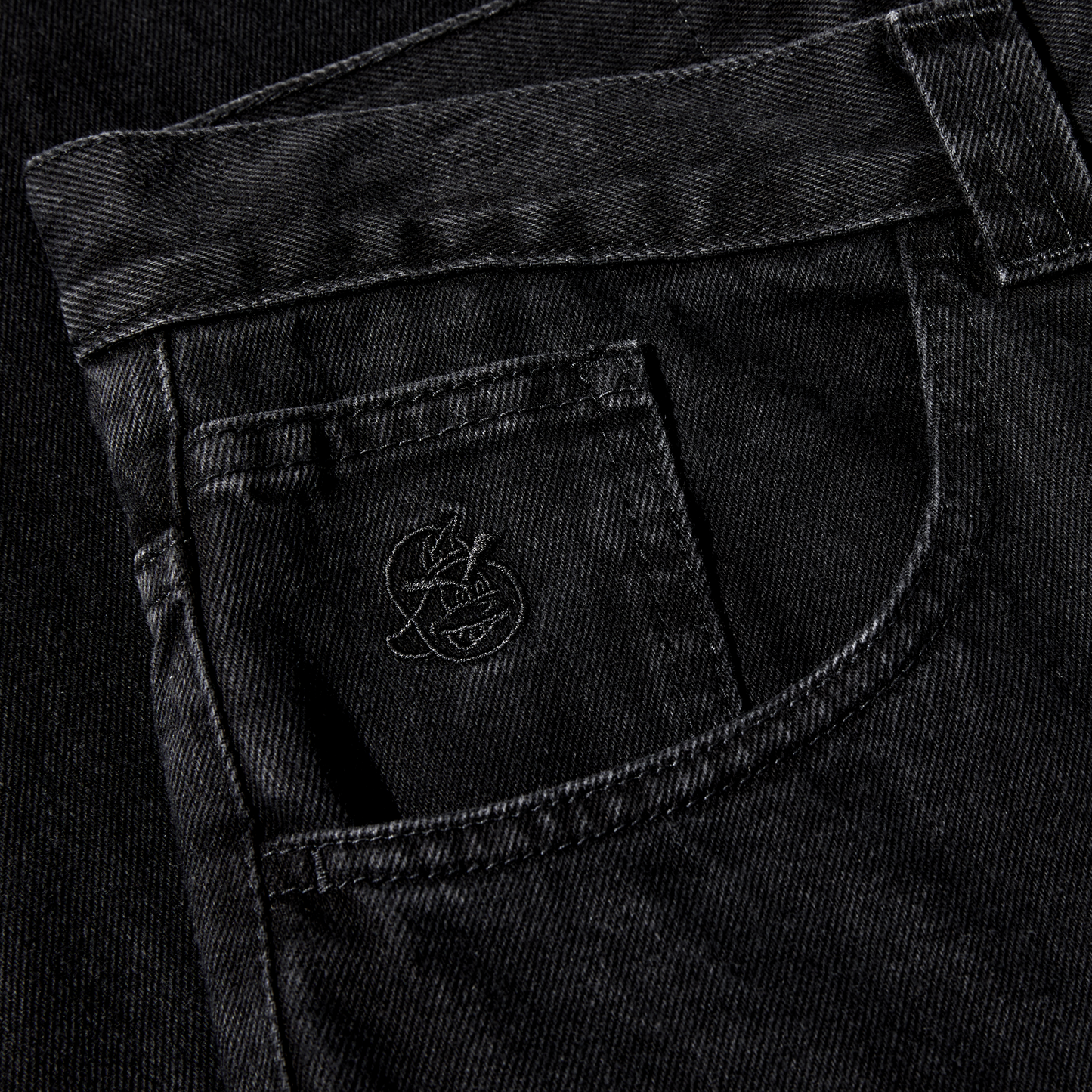 Polar '93! Pitch Black Jeans