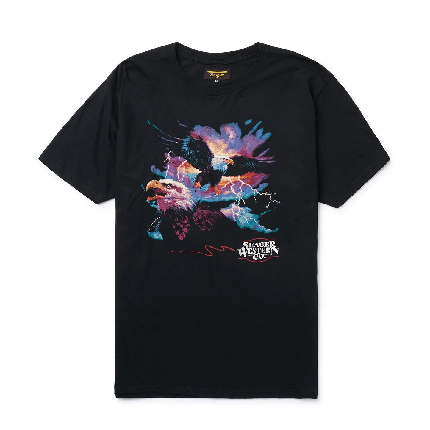 Seager Beakon Black S/s Shirt