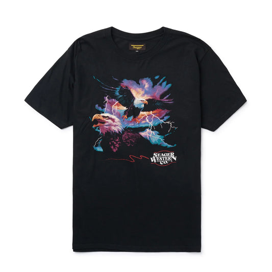 Seager Beakon Black S/s Shirt