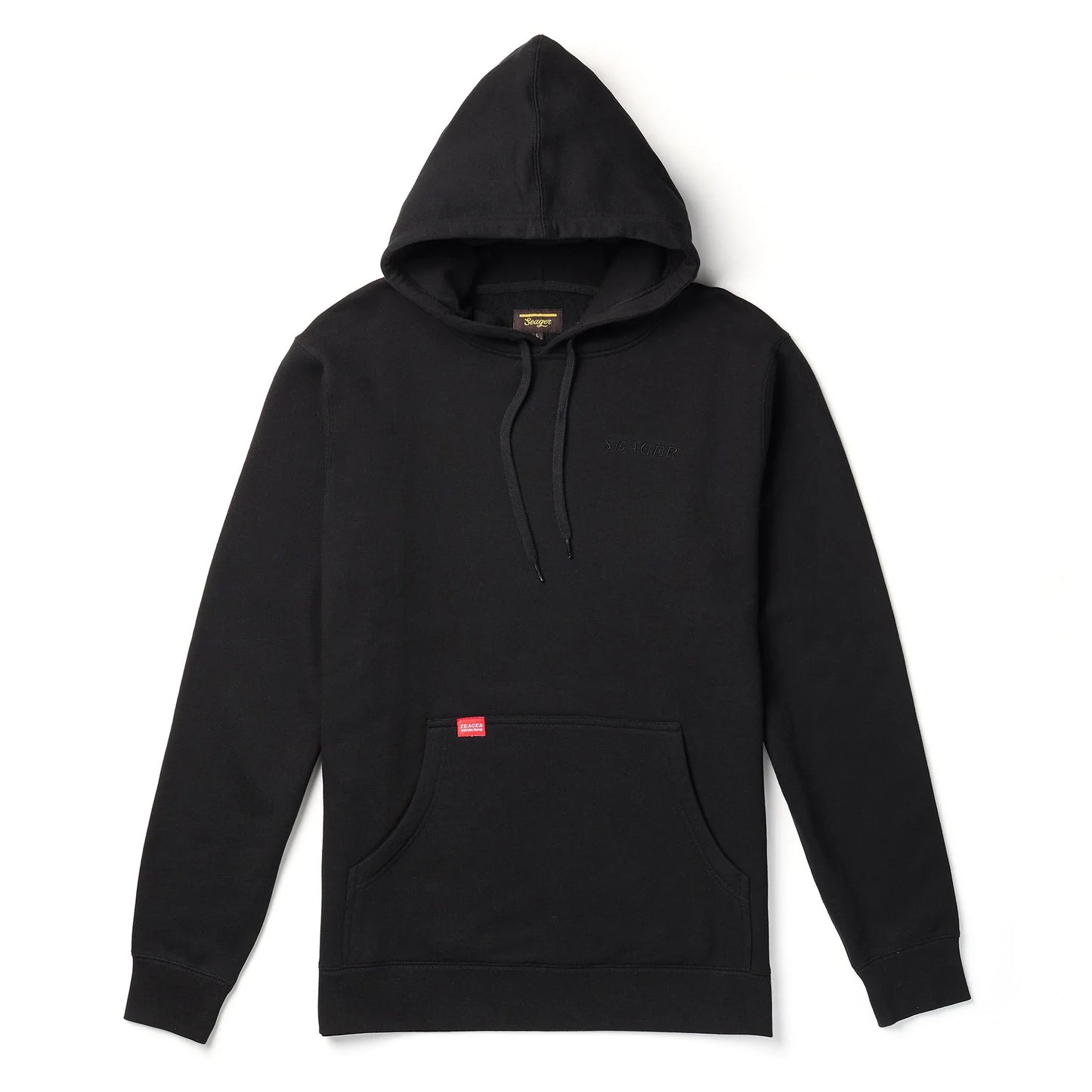 Seager Company Hoodie Black Hooded Sweatshirt