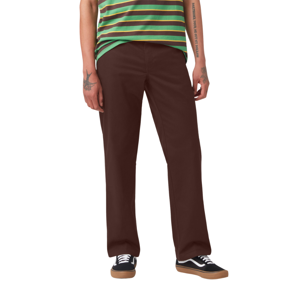 Dickies Vincent Alvarez Balam Twill Pants - Dark Brown - Bow Shock Marketplace