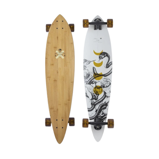 Arbor Fish Bamboo 37 Complete Longboard - 8.375" - Bow Shock Marketplace