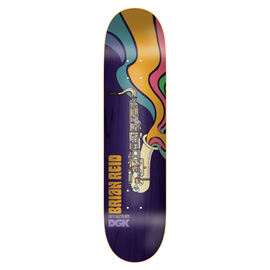 DGK Tone Reid Skateboard Deck - 8.38″ Multi - Bow Shock Marketplace