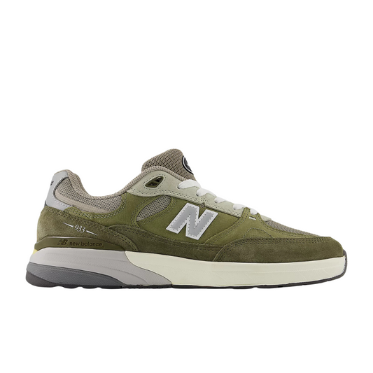 New Balance Shoes Numeric Andrew Reynolds 933 - Olivine/Dark Olivine - Bow Shock Marketplace