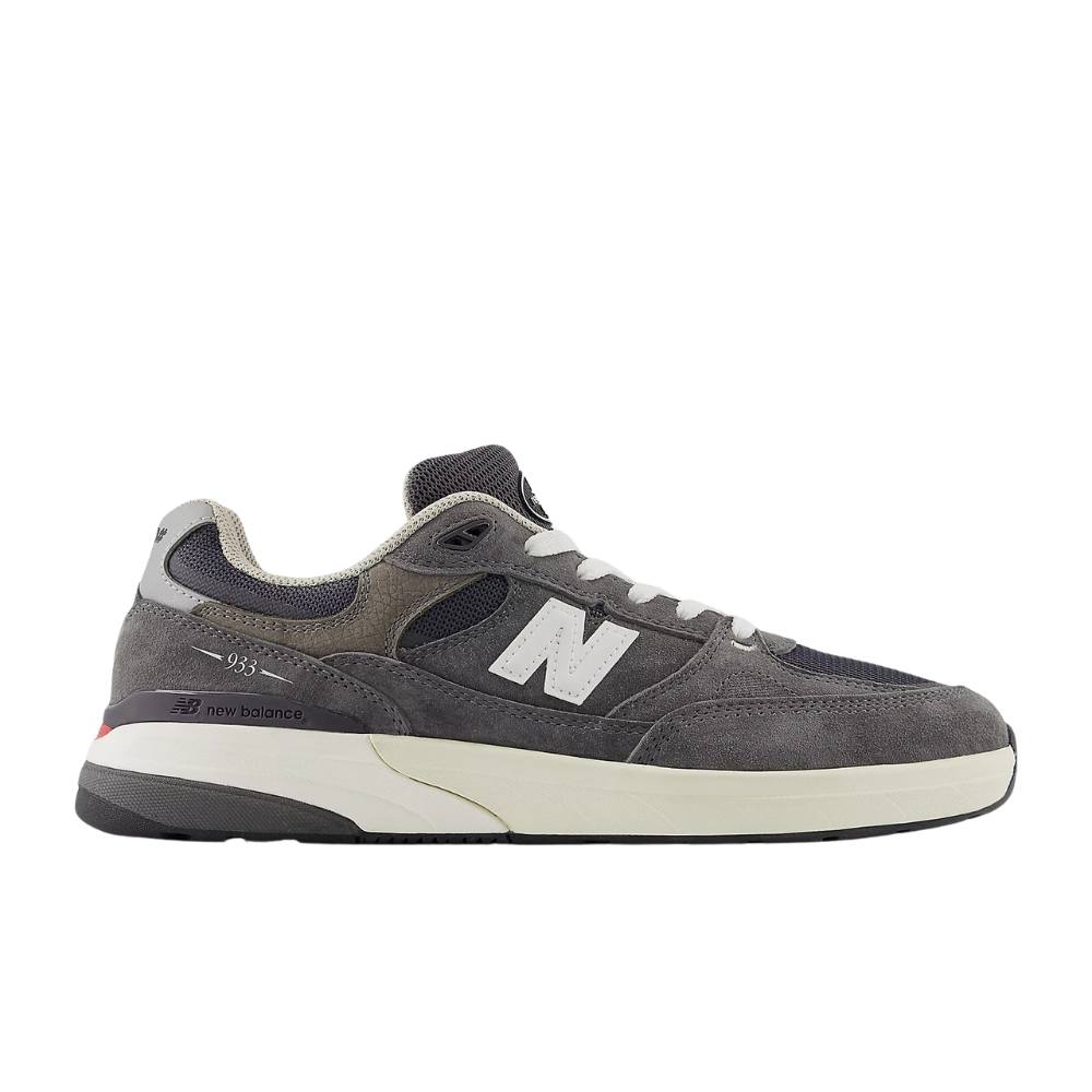 New Balance Shoes Numeric Andrew Reynolds 933 - Dark Grey/White - Bow Shock Marketplace