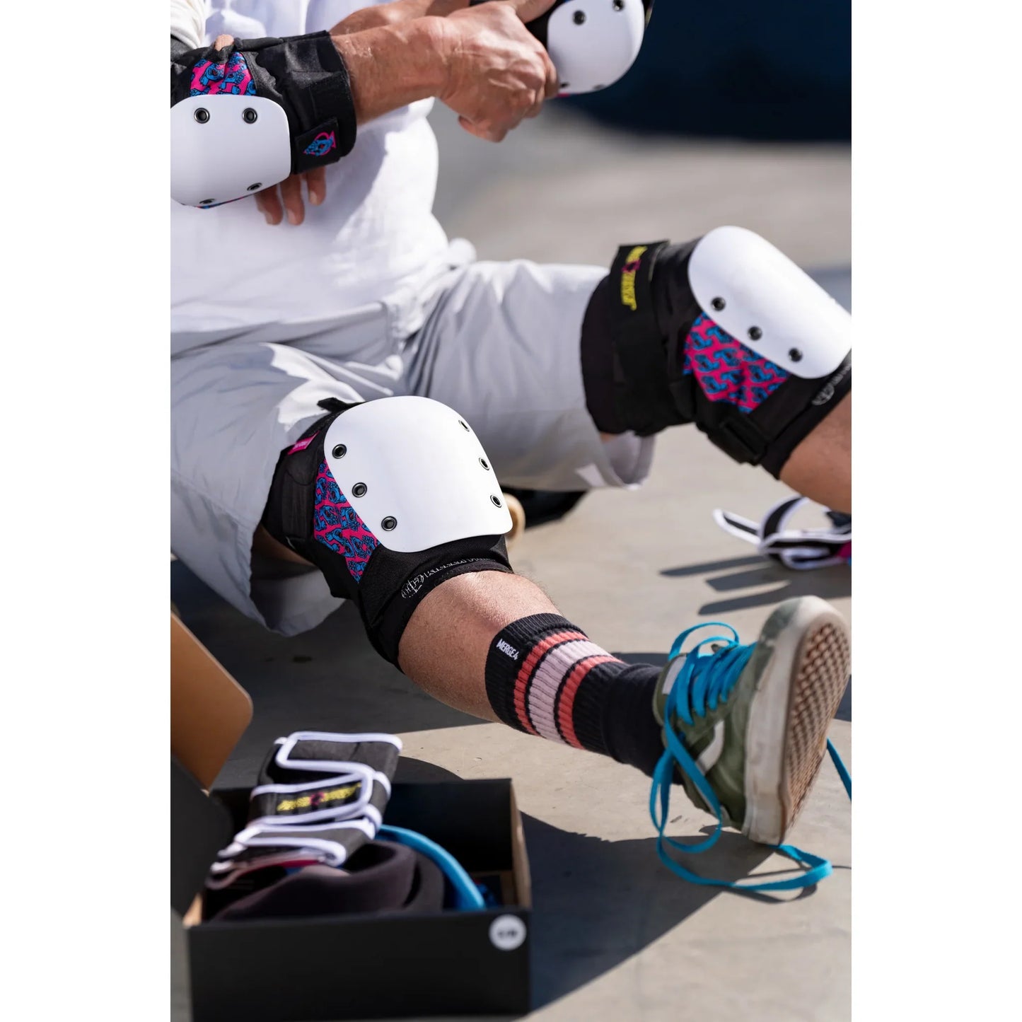 Pro-Tec X Santa Cruz Street Junior 3-pack Set of Pads