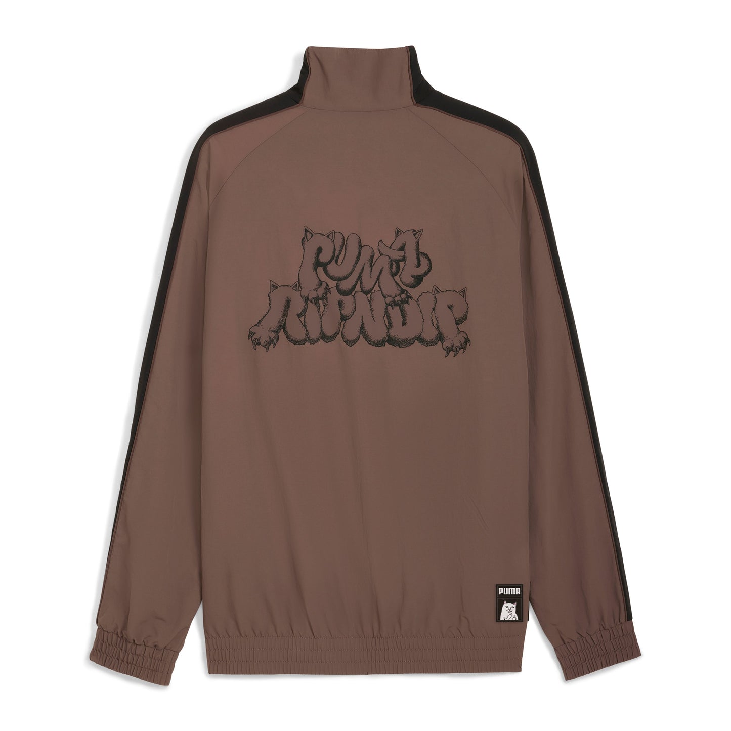 PUMA X RIPNDIP T7 Oversized Track Jacket (Flat Bronze)