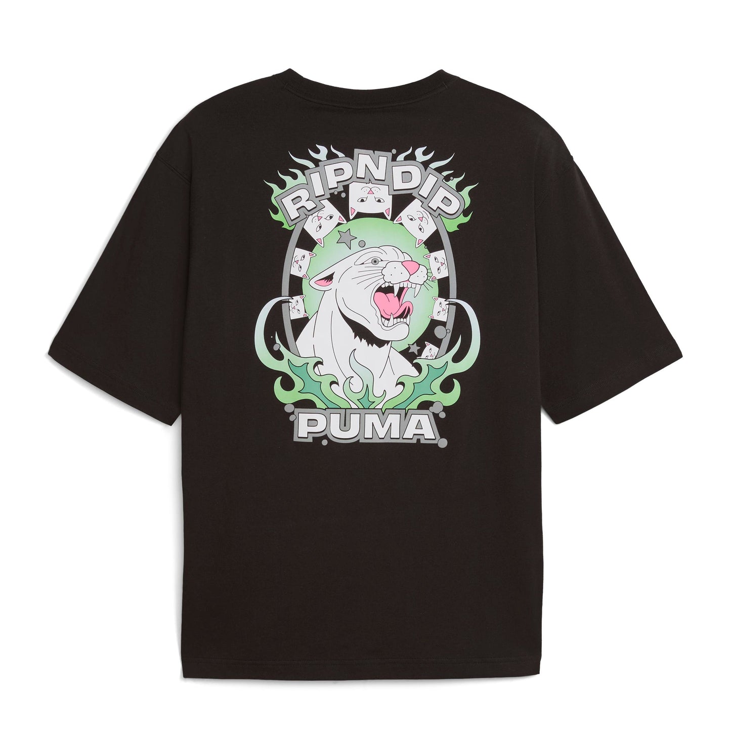 PUMA X RIPNDIP Boxy Graphic Tee (Puma Black)