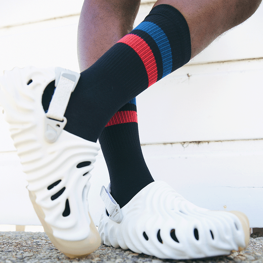 REPREVE® Subtle Berry Crew Socks 4-Pack