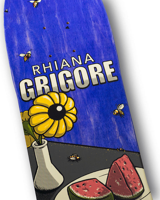 7.4" Spoon Nose Freestyle Skateboard Deck - Rhiana Grigore Pro