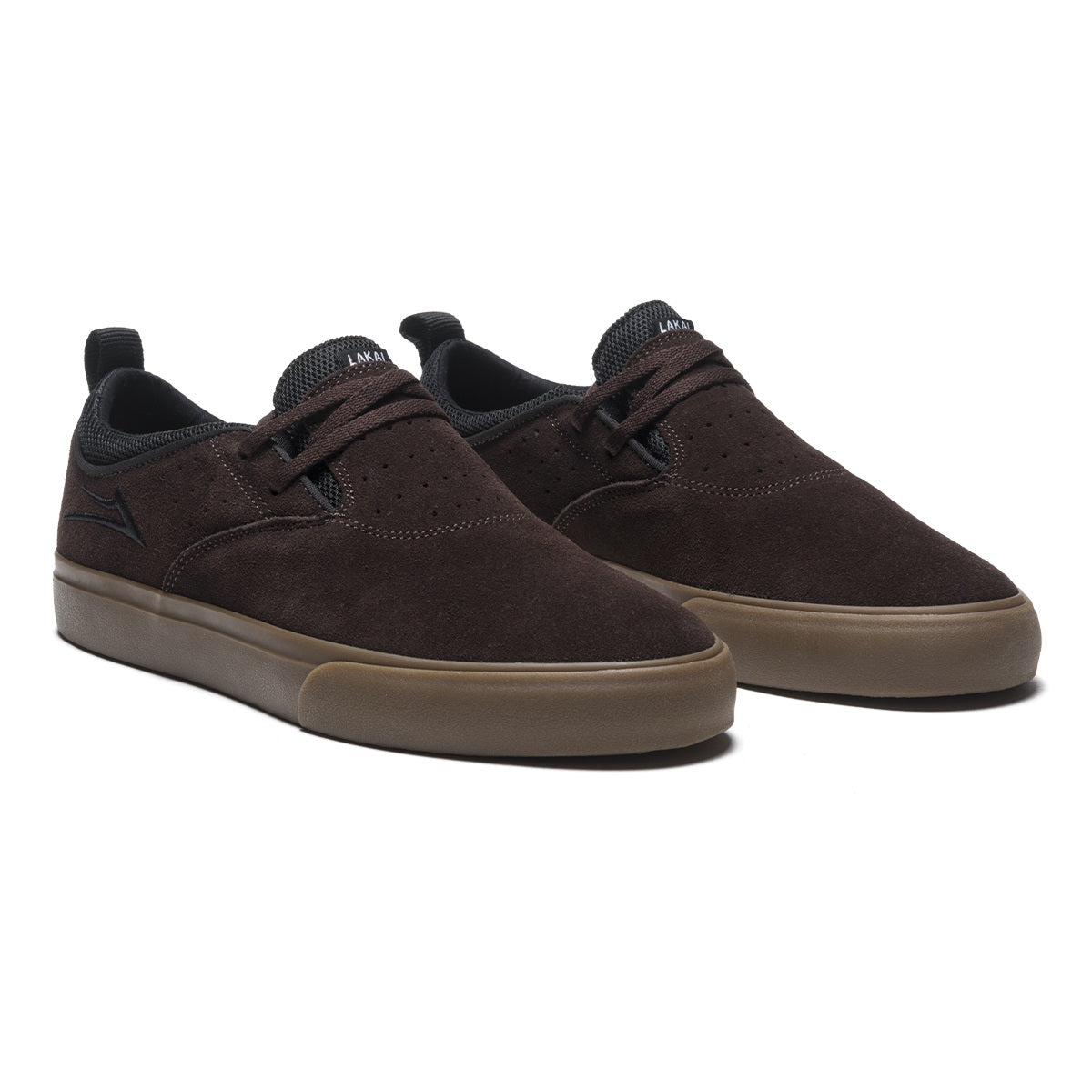 Lakai Shoes Riley Hawk 2 - Chocolate/Gum Suede - Bow Shock Marketplace