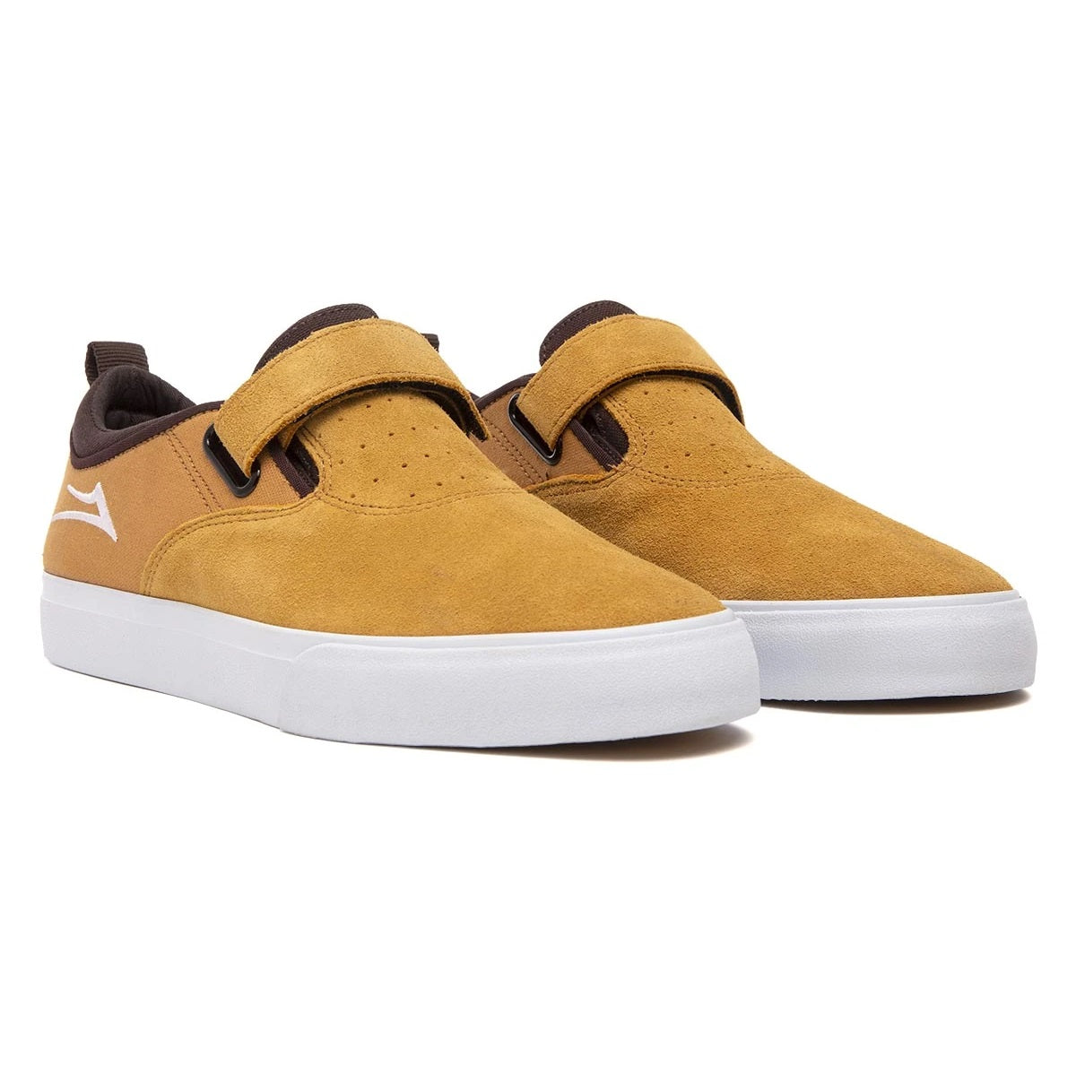 Lakai Shoes Riley 2 Velcro Strap - Honey Suede - Bow Shock Marketplace