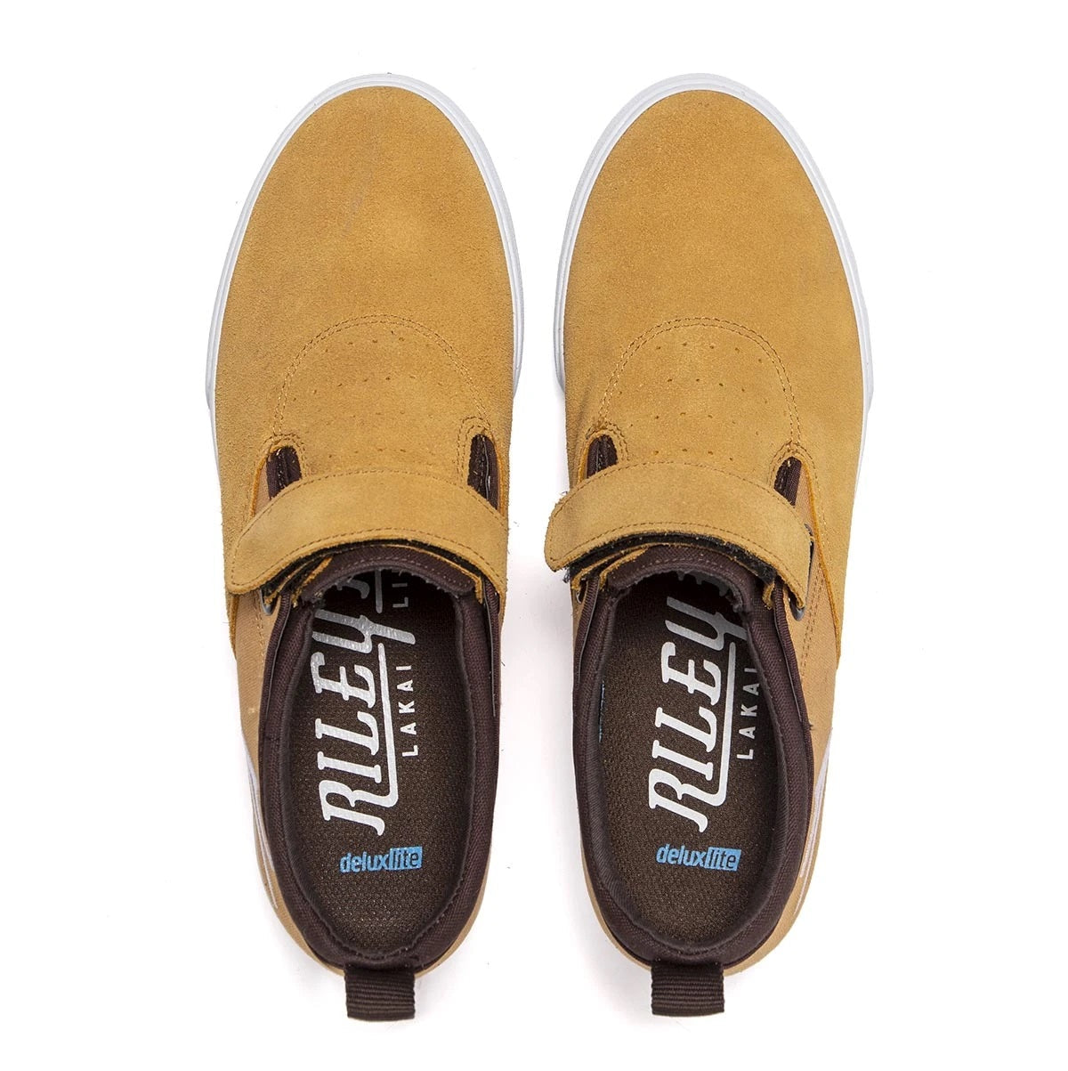 Lakai Shoes Riley 2 Velcro Strap - Honey Suede - Bow Shock Marketplace