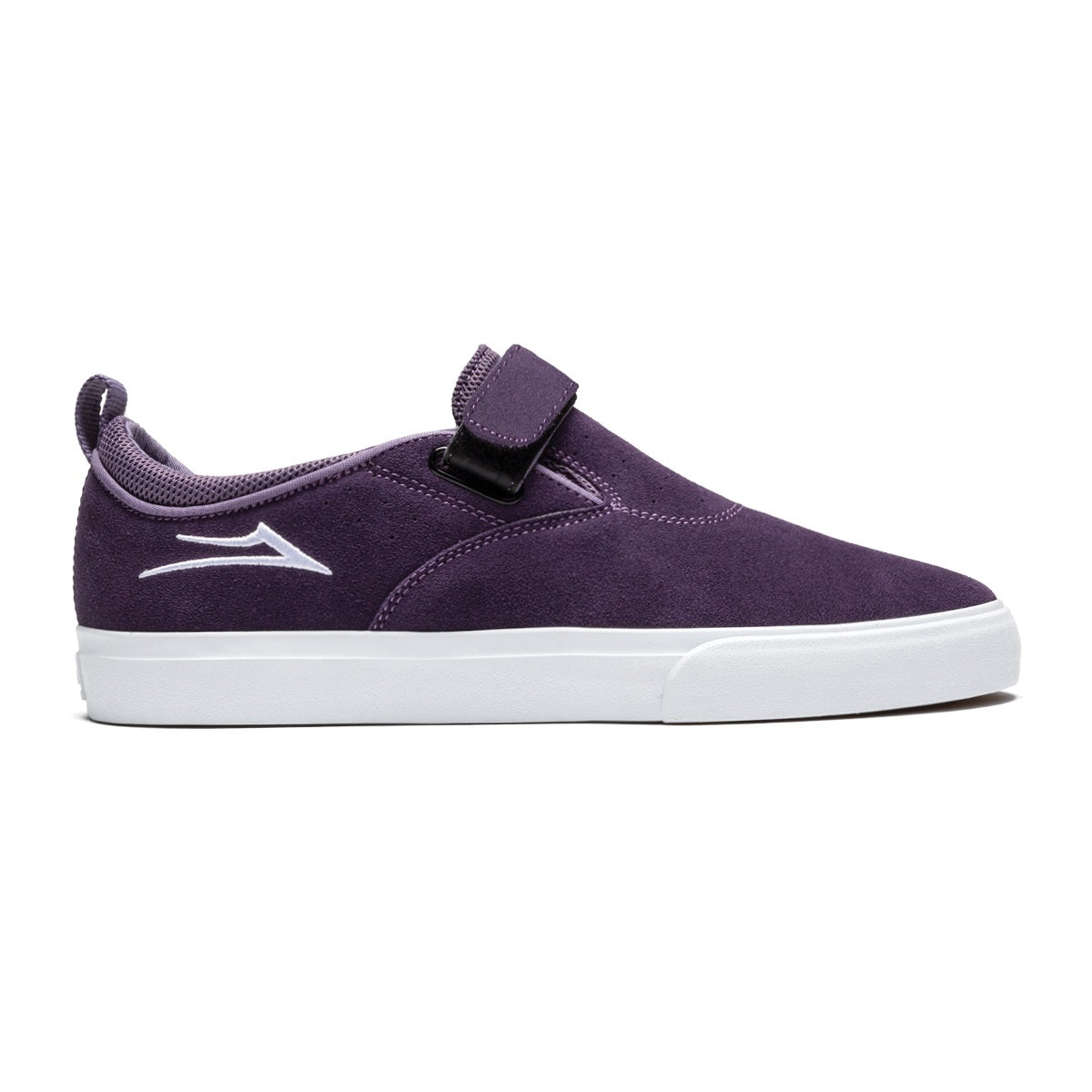 Lakai Shoes Riley 2 Velcro Strap - Purple Suede - Bow Shock Marketplace