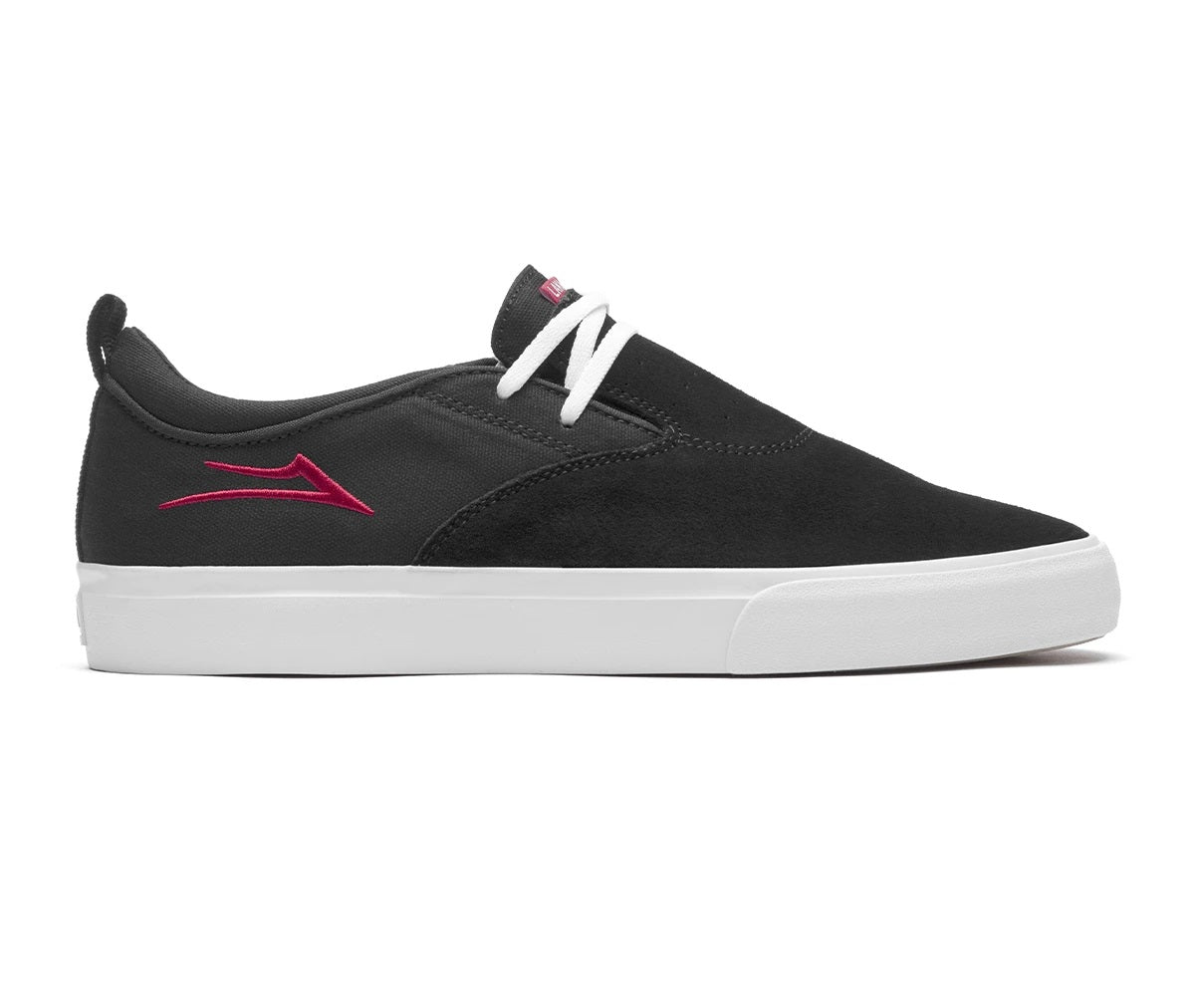 Lakai Shoes Riley 2 - Black/Red Suede - Bow Shock Marketplace