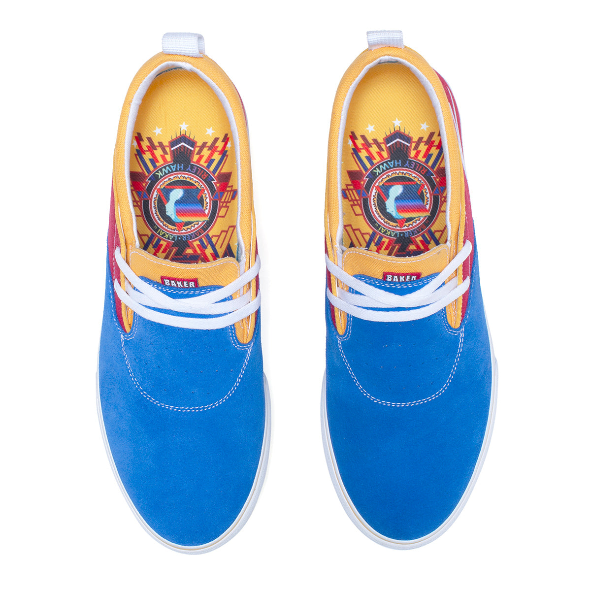 Lakai Shoes Riley 2 - Blue/Red/Yellow - Bow Shock Marketplace