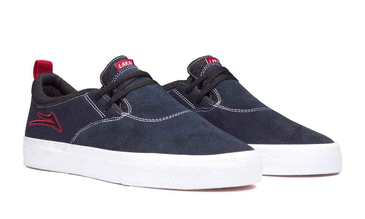 Lakai Shoes Riley 2 - Indy Navy Suede - Bow Shock Marketplace