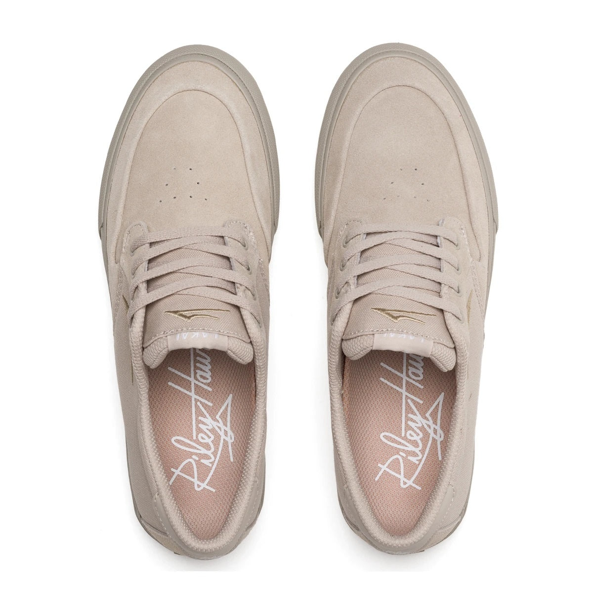 Lakai Shoes Riley 3 - Cream Suede - Bow Shock Marketplace