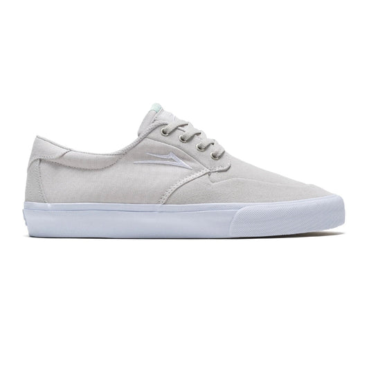 Lakai Shoes Riley 3 - White Suede - Bow Shock Marketplace