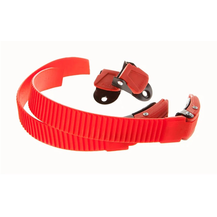 Razors Plastic Skate Buckles - Red - Bow Shock Marketplace