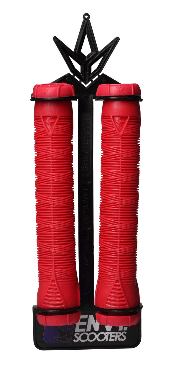 Envy Hand Grips V2 - Red (Pair) - Bow Shock Marketplace
