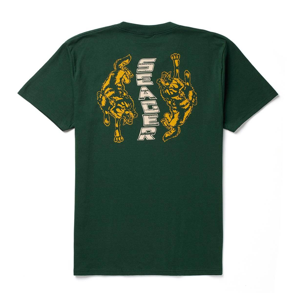 Seager The Ren Forest Green S/s Shirt