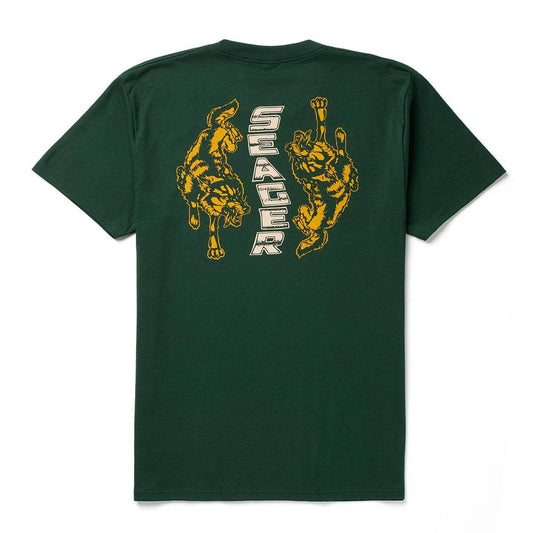 Seager The Ren Forest Green S/s Shirt
