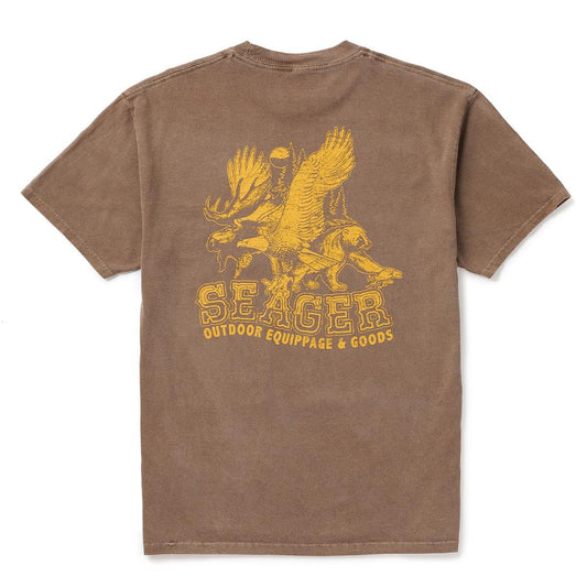 Seager Premium Reserve Pigment Brown S/s Shirt
