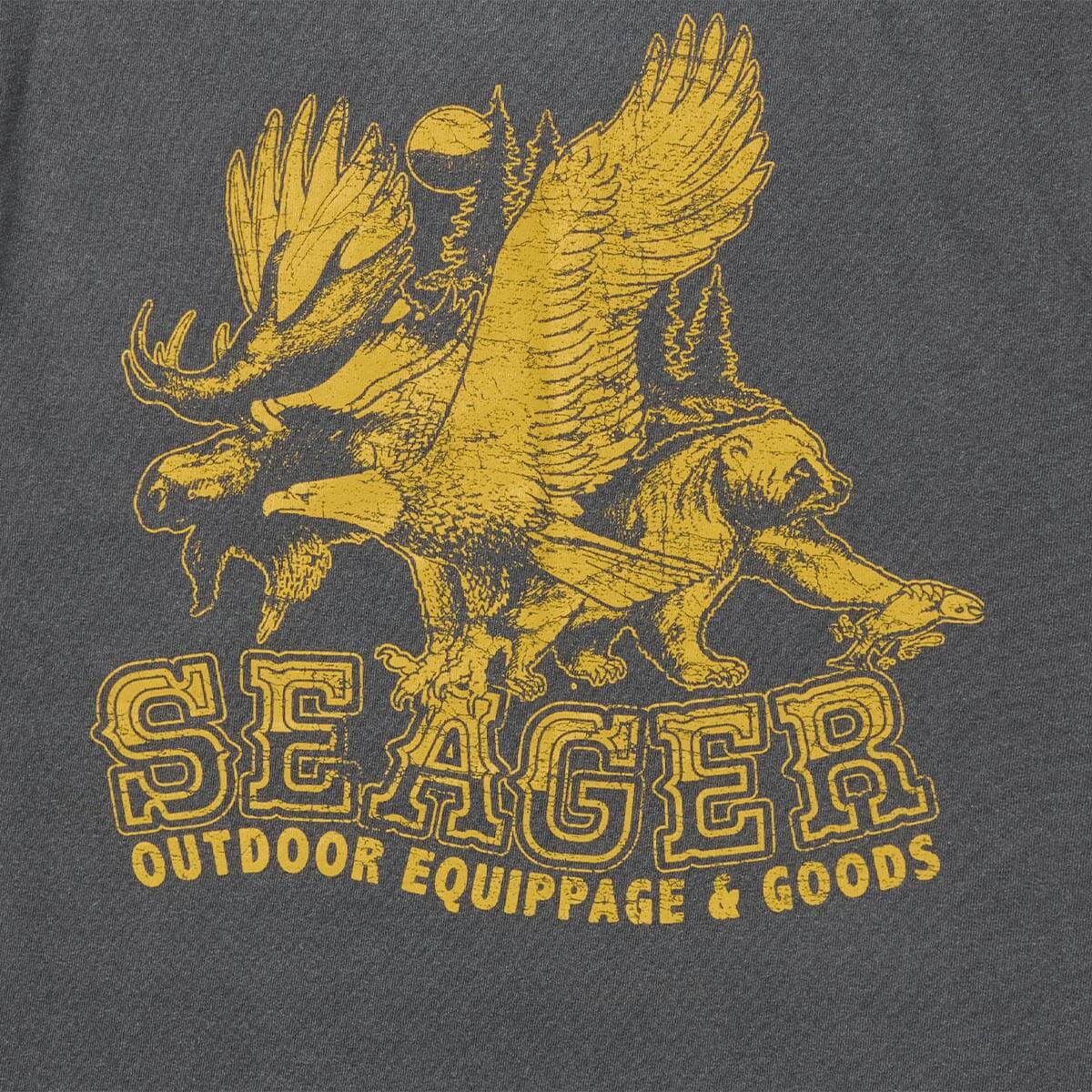 Seager Premium Reserve Pigment Black S/s Shirt