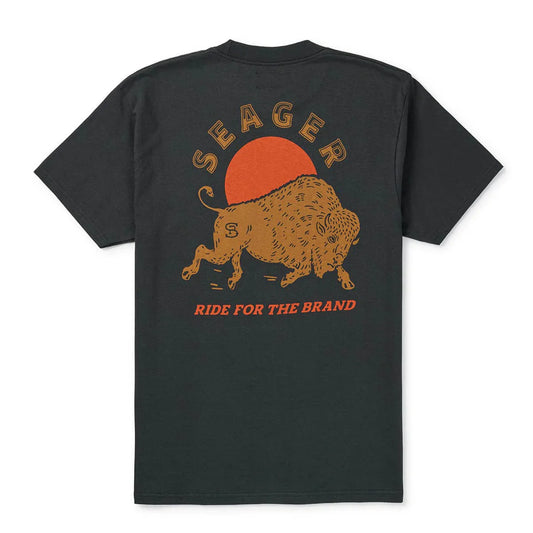 Seager Ride For The Brand Vintage Black S/s Shirt