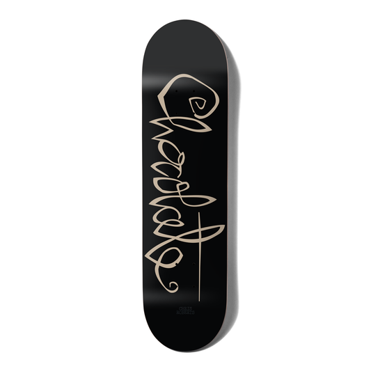 Chocolate Chris Roberts OG Script 8.25" Twin Tip Skateboard Deck