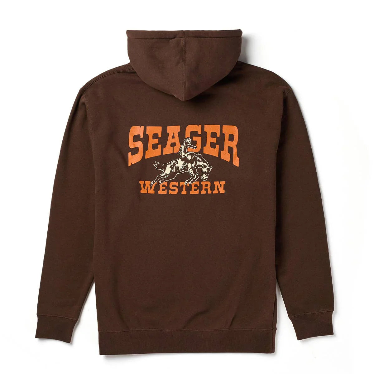 Seager Rodeo Brown Hooded Sweatshirt