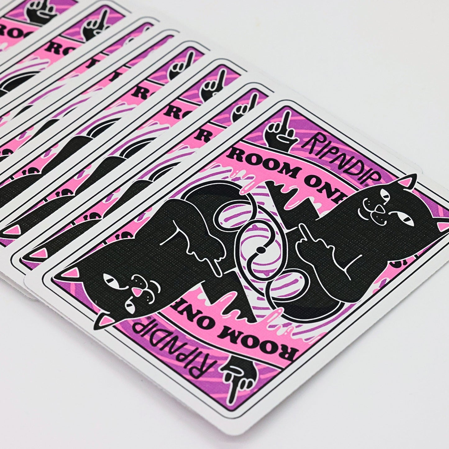 Room One X RIPNDIP Playing Cards  (Pink Jermal)