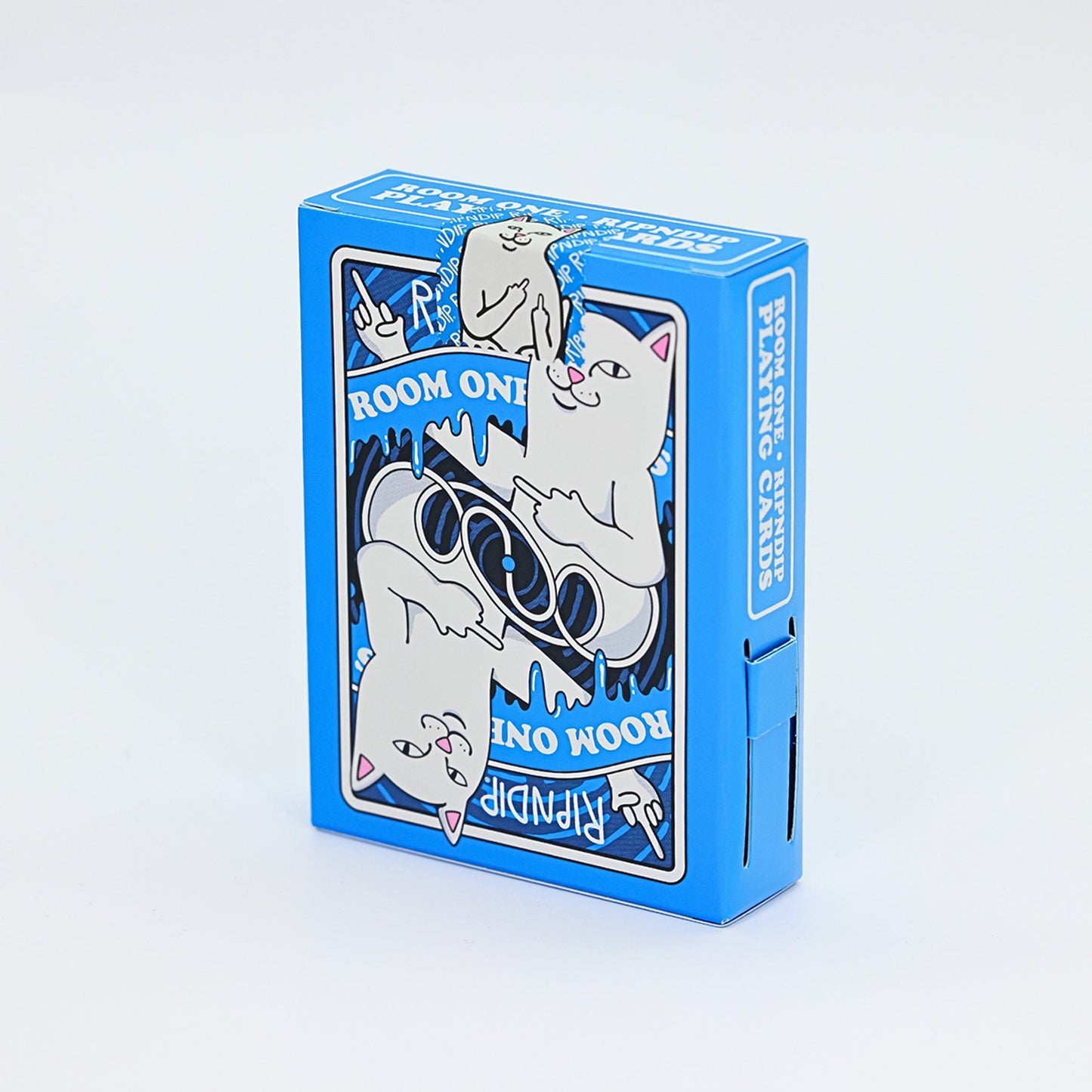 Room One x RIPNDIP Playing Cards (Blue Lord Nermal)