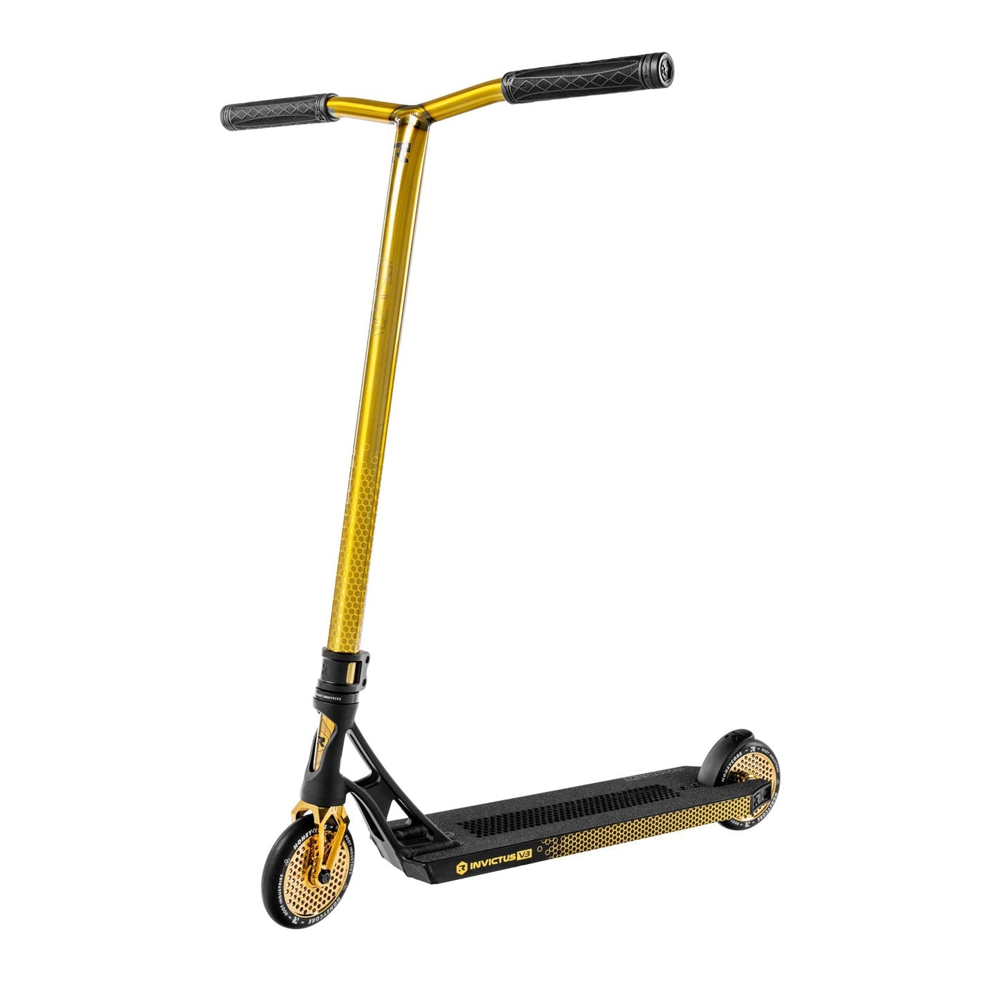 Root Industries Invictus V3 Complete Scooter - Gold Rush