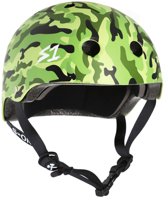S1 Lifer Green Camo Matte Helmet