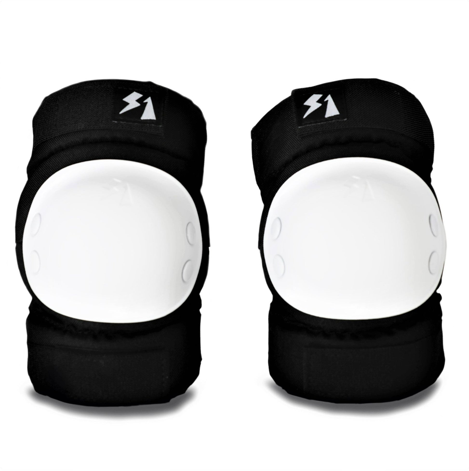 S1 Park Elbow Pads - Black/White - Bow Shock Marketplace