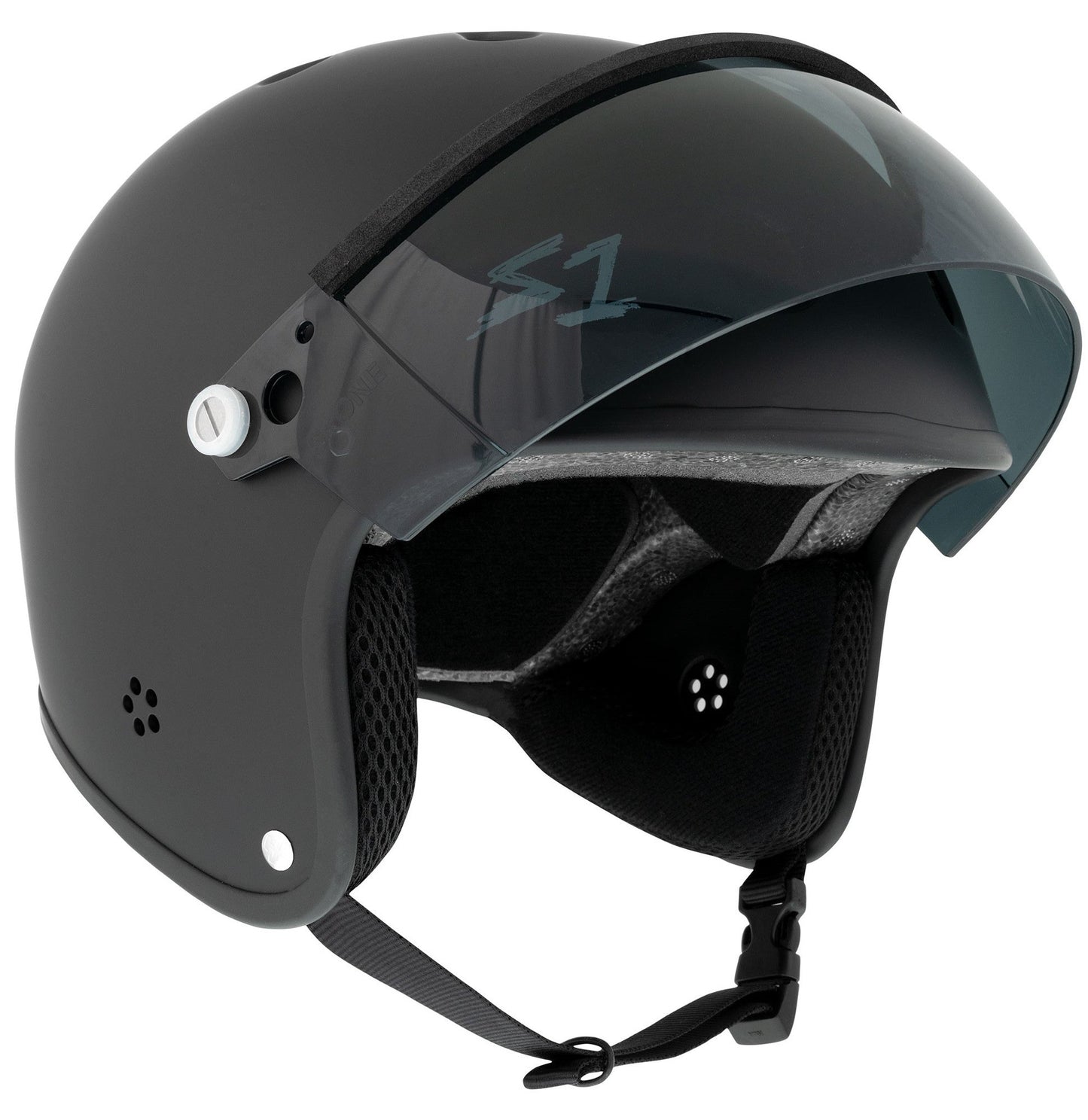 S1 Retro Lifer E-Helmet - Black Gloss Glitter