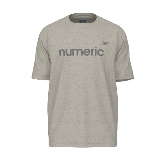 New Balance Numeric Oatmeal Heather S/s Shirt
